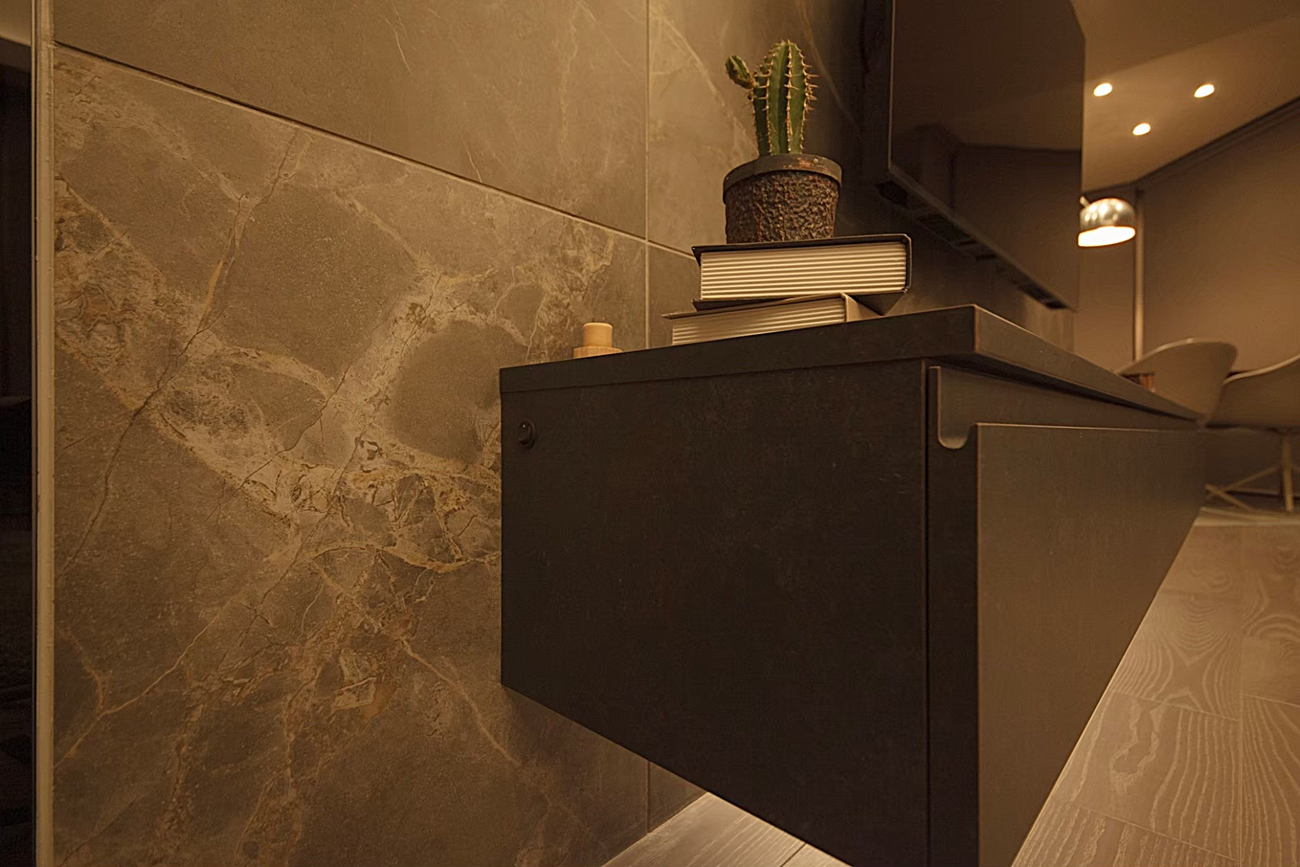 施工事例 M邸|リビング テレビ台