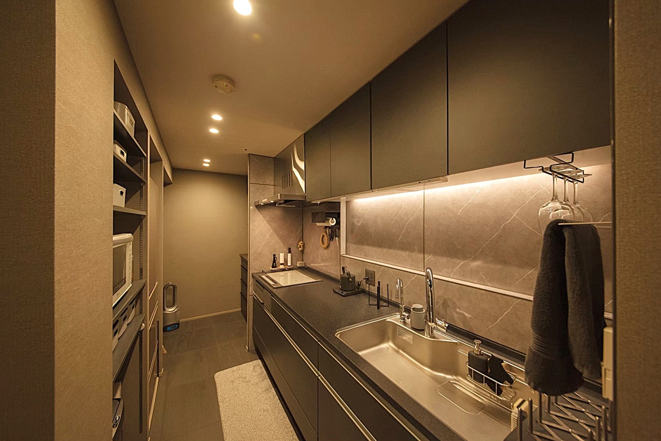 施工事例 M邸|キッチン 全体