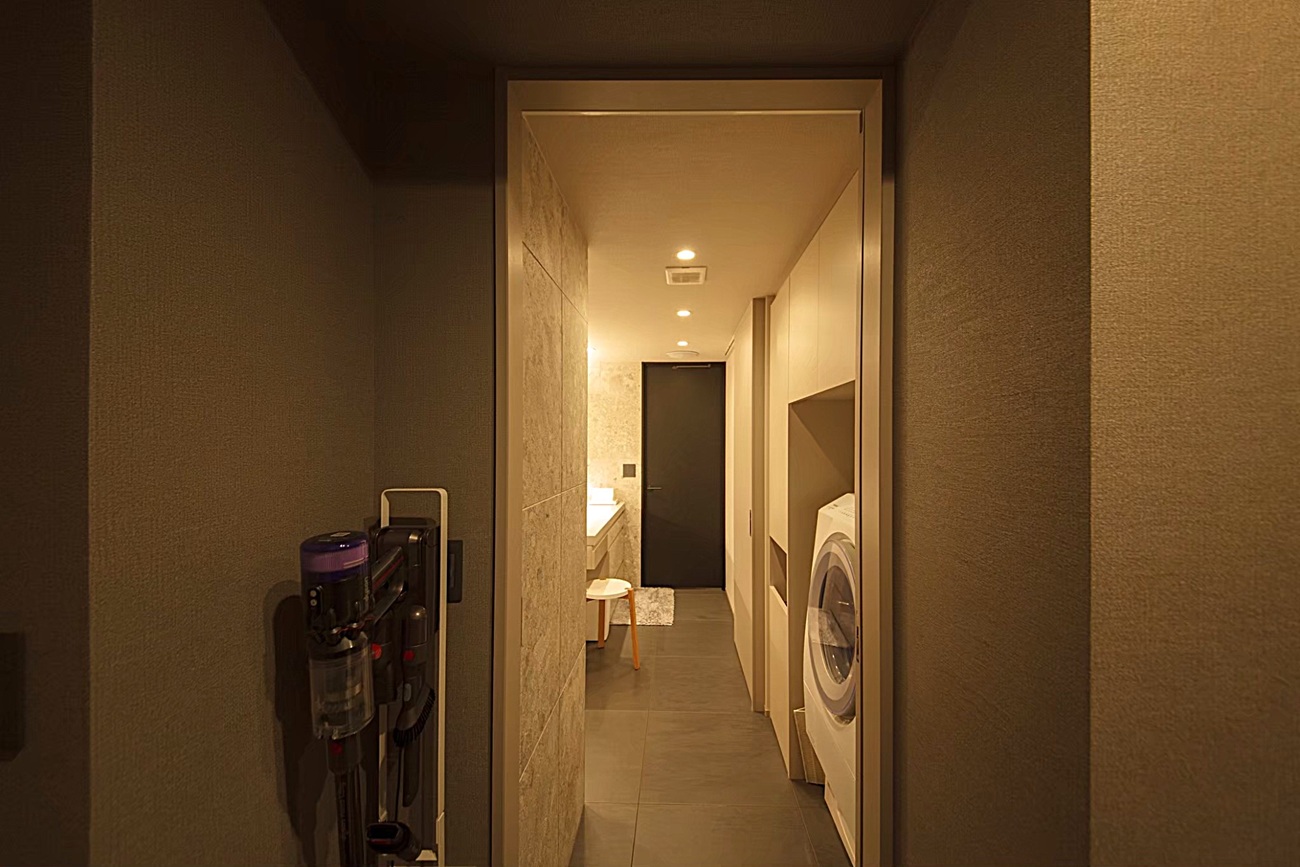 施工事例 M邸|キッチン リネンスペース