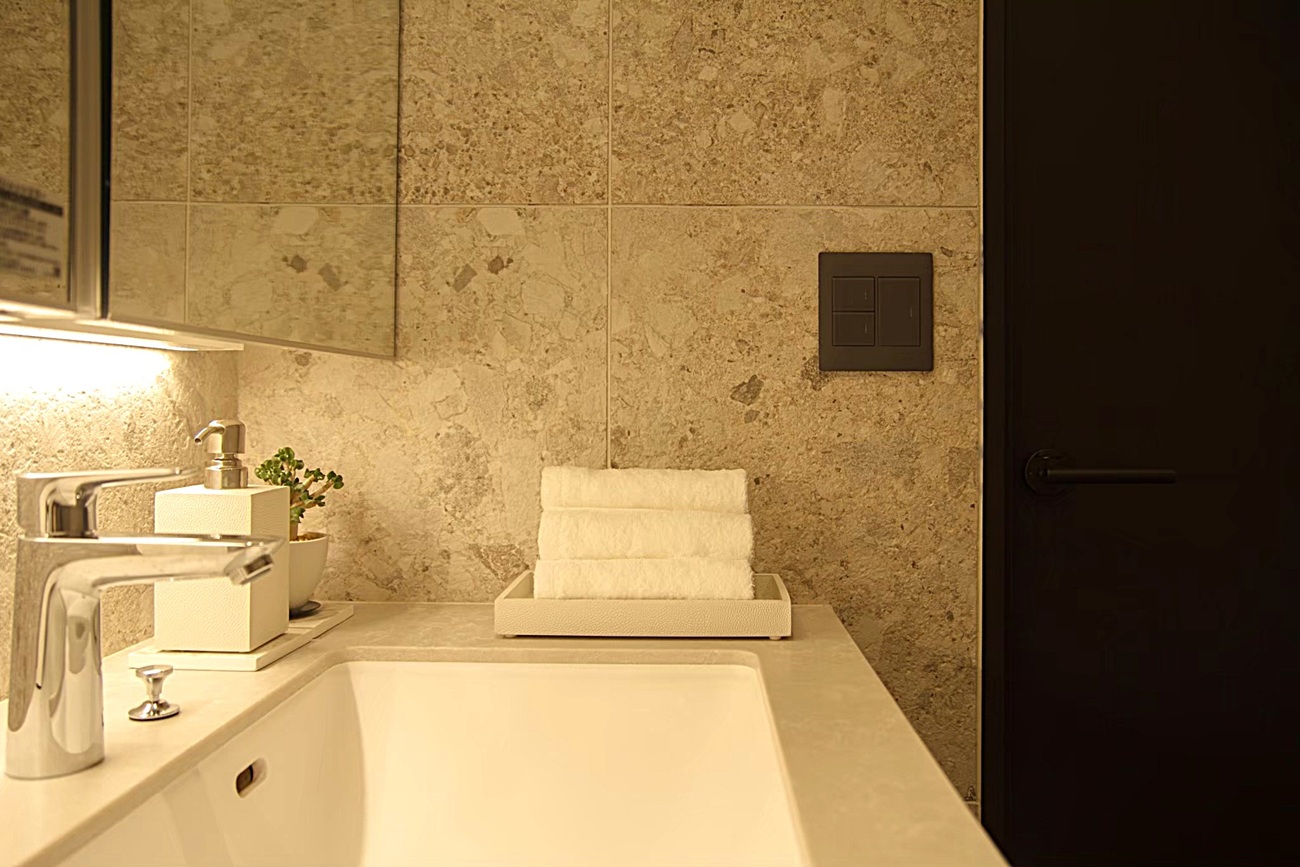 施工事例 M邸|洗面 タオル